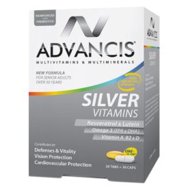 Advancis Silver Vitamins 30 Tablets +30 Capsules