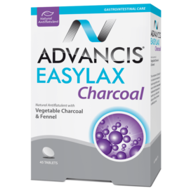 Advancis Easylax Charcoal Tablets 45s