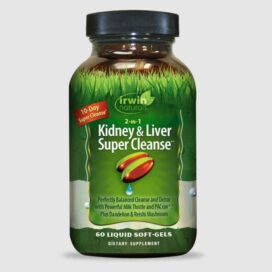 IRWIN NATURALS 2-IN-1 KIDNEY & LIVER SUPER CLEANSE 60CT