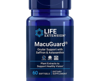 LIFE EXTENSION MACUGUARD OCULAR SUPPORT SAFRON & ASTRAXANTHIN 60S