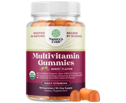 NATURE’S CRAFT MULTIVITAMIN GUMMIES BERRY FLAVOR 90’S