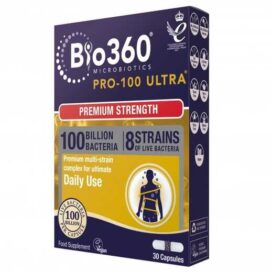 Natures Aid Bio 360 Pro-100 Ultra Capsules 30's