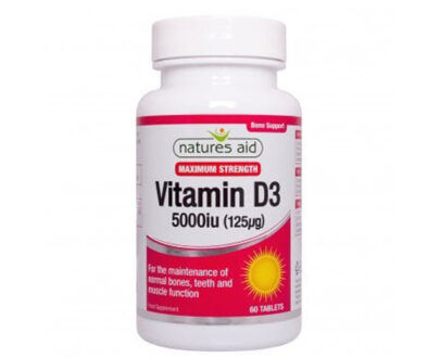 Natures Aid Vit D3 5000iu Vegetarian 60's