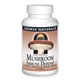 SOURCE NATURALS MUSHROOM IMMUNE DEFENSE 30T