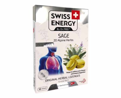 Swiss Energy Lozenges Sage 12's