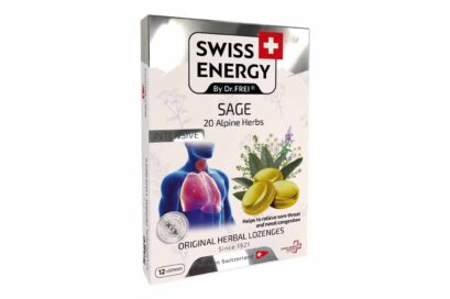 Swiss Energy Lozenges Sage 12's