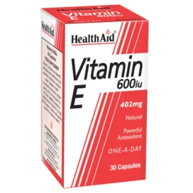 HealthAid Vitamin E 600iu Capsules 30`s