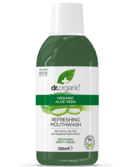 Dr Organic Aloe Vera Mouthwash 500ml
