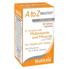HealthAid A to Z Multivit Tablets 90`s
