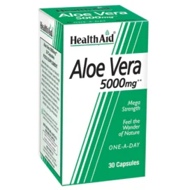 HealthAid Aloe Vera 5000mg Capsules 30`s