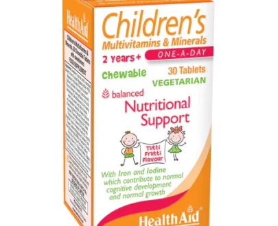 HealthAid Children's MultiVitamin & Minerals - Chewable Tablets 30`s