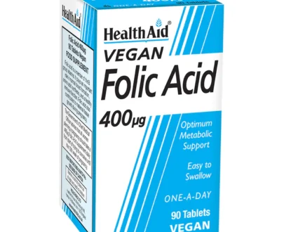 HealthAid Folic Acid 400µg Tablets 90`s