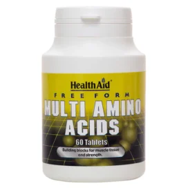 HealthAid Free Form Multi Amino Acids Tablets 60`s