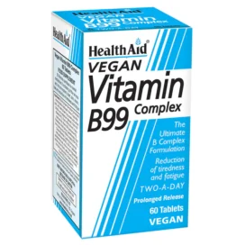 HealthAid Vitamin B99 Complex Tablets 60`s