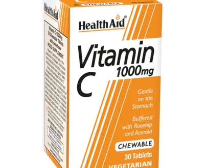 HealthAid Vitamin C 1000mg Chewable Tablets 30`s