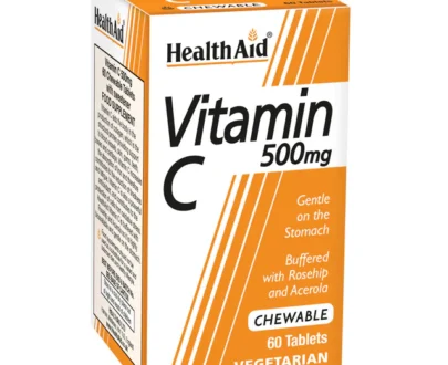 HealthAid Vitamin C 500mg Chewable Tablets 60`s
