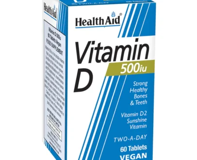 HealthAid Vitamin D 500iu Tablets 60`s