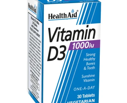 HealthAid Vitamin D3 1000iu Tablets 30`s