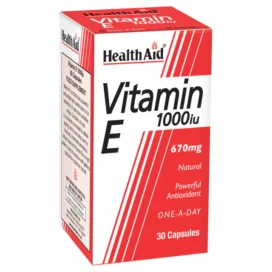 HealthAid Vitamin E 1000iu Capsules 30`s