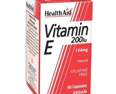 HealthAid Vitamin E 200iu Vegicaps 60`s