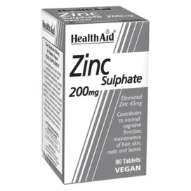 HealthAid Zinc Sulphate 200mg Tablets 90`s