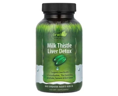 IRWIN NATURALS MILK THISTLE LIVER DETOX 60 LIQ SFTGLS