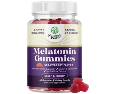 NATURE’S CRAFT MELATONIN GUMMIES 60’S