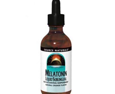 Source Naturals Melatonin Liquid Orange 59.14Ml (2Oz)