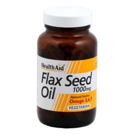 HealthAid Flaxseed Oil 1000mg Capsules 60`s