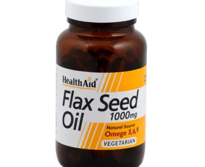 HealthAid Flaxseed Oil 1000mg Capsules 60`s
